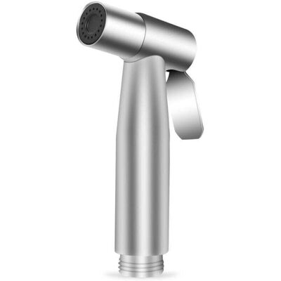 ACKERMAN Tête De Douchette Wc Inoxydable Pulvérisateur De Bidet À Main Pour Toilette Pour Douche Salle De Bain Hygiène Papier Toilette Nettoyage Des Couches (pulvérisateur Seulement, Couleur Argent) - Publicité ACKERMAN Tête De Douchette Wc Inoxydable Pulvérisateur De Bidet À Main Pour Toilette Pour Douche Salle De Bain Hygiène Papier Toilette Nettoyage Des Couches (pulvérisateur Seulement, Couleur Argent) - Publicité