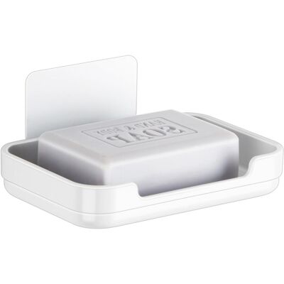 GRASSLIN 1 Porte Savon Mural Auto-adhésif, Drainage Efficace, Plastique Robuste, Pour Salle De Bain Et Douche - Publicité GRASSLIN 1 Porte Savon Mural Auto-adhésif, Drainage Efficace, Plastique Robuste, Pour Salle De Bain Et Douche - Publicité