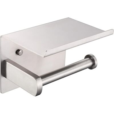 Melissa Porte-rouleau De Papier Toilette, Porte-papier Hygiénique Moderne Brossé En Acier Inoxydable Sus 304 Avec Étagère De Téléphone, Accessoire De Cuisine De Salle De Bain F928-03d - Publicité Melissa Porte-rouleau De Papier Toilette, Porte-papier Hygiénique Moderne Brossé En Acier Inoxydable Sus 304 Avec Étagère De Téléphone, Accessoire De Cuisine De Salle De Bain F928-03d - Publicité