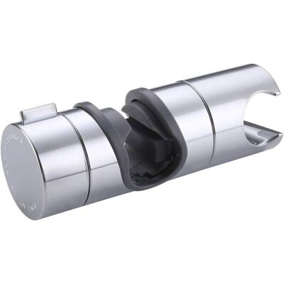 Melissa Support Douche 18-25mm Diamètre Support Douchette Salle De Bain Accessoires Colonne De Douche Réglable Remplacement Support De Pommeau De Douche Abs Chromée, Pb4-ch - Publicité Melissa Support Douche 18-25mm Diamètre Support Douchette Salle De Bain Accessoires Colonne De Douche Réglable Remplacement Support De Pommeau De Douche Abs Chromée, Pb4-ch - Publicité