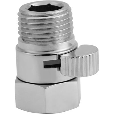 Scotch Vanne Économiseur D'Eau Arrêt Débit G1/2 Pour Robinet Douche Bidet Pulvérisateur Main - Publicité Scotch Vanne Économiseur D'Eau Arrêt Débit G1/2 Pour Robinet Douche Bidet Pulvérisateur Main - Publicité