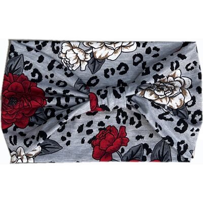ALVIOR Bandana Cheveux - Imprimé Léopard - Bord Large Anti-transpiration - Pour Yoga Sport Fitness - 1 Pièce - Publicité ALVIOR Bandana Cheveux - Imprimé Léopard - Bord Large Anti-transpiration - Pour Yoga Sport Fitness - 1 Pièce - Publicité