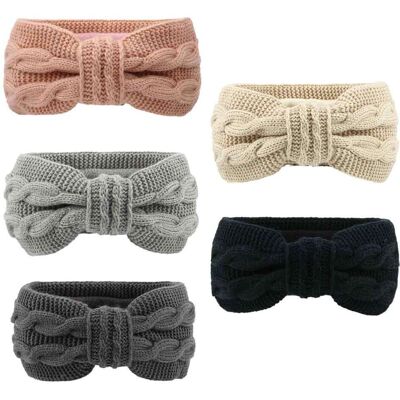 OEM Lot De 5 Bandeaux Torsadés En Maille, Foulards D'Hiver À Nouer, Bandeau Doublé De Fourrure, Turban Épais En Crochet, Cache-oreilles Élastiques, Accessoires Pour Cheveux Pour Filles Et Femmes - Publicité OEM Lot De 5 Bandeaux Torsadés En Maille, Foulards D'Hiver À Nouer, Bandeau Doublé De Fourrure, Turban Épais En Crochet, Cache-oreilles Élastiques, Accessoires Pour Cheveux Pour Filles Et Femmes - Publicité