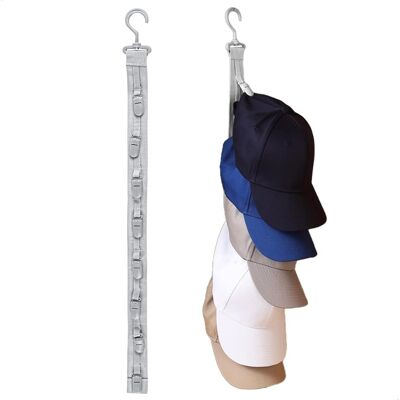 OEM Clips, Support Casquette Avec 8 Clip, Rangement Casquette Crochet Pivotant À 360°, Porte Casquette Mural,cap Aufbewahrung Pour Casquettes De Baseball Chapeaux Fedora Bérets(gris,1 Pièce) - Publicité OEM Clips, Support Casquette Avec 8 Clip, Rangement Casquette Crochet Pivotant À 360°, Porte Casquette Mural,cap Aufbewahrung Pour Casquettes De Baseball Chapeaux Fedora Bérets(gris,1 Pièce) - Publicité