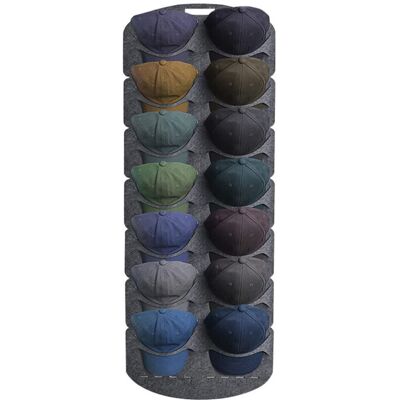 IRISFR Lntyq Organiseur De Chapeau En Feutre Avec 14 Poches, Support De Casquette De Baseball, Support De Chapeau Visible Pour Casquettes De Baseball - Publicité IRISFR Lntyq Organiseur De Chapeau En Feutre Avec 14 Poches, Support De Casquette De Baseball, Support De Chapeau Visible Pour Casquettes De Baseball - Publicité