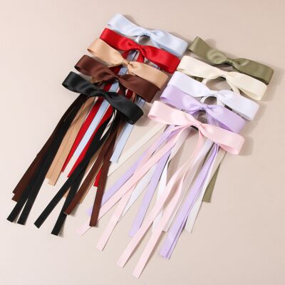 OEM Pinces À Cheveux À Nœud Papillon, Accessoires Pour Cheveux Coréens À Ruban Doux - Publicité OEM Pinces À Cheveux À Nœud Papillon, Accessoires Pour Cheveux Coréens À Ruban Doux - Publicité