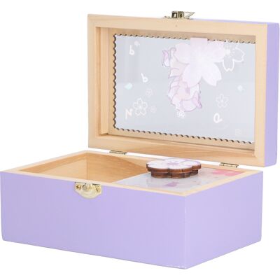 MRTRS Boîte À Bijoux Violette À Motif De Chevaux Pour Filles : Style Mignon, Grande Capacité, Robuste Et Durable, Sûre Et Fiable, Avec Des Décorations Musicales, Un Cadeau Parfait. Publicité MRTRS Boîte À Bijoux Violette À Motif De Chevaux Pour Filles : Style Mignon, Grande Capacité, Robuste Et Durable, Sûre Et Fiable, Avec Des Décorations Musicales, Un Cadeau Parfait. Publicité
