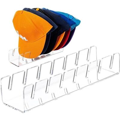 OEM Generic Support À Chapeaux Pour Casquettes De Baseball, Organisateur De Chapeaux En Acrylique Sans Installation, Supports À Chapeaux Pour 7 Casquettes De Baseball, Organisateur De Chapeaux Polyvalent - Publicité OEM Generic Support À Chapeaux Pour Casquettes De Baseball, Organisateur De Chapeaux En Acrylique Sans Installation, Supports À Chapeaux Pour 7 Casquettes De Baseball, Organisateur De Chapeaux Polyvalent - Publicité