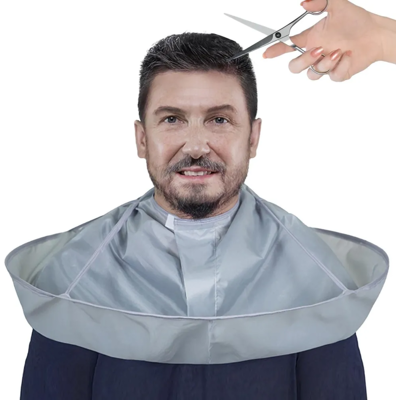 OEM Bavoir De Barbier, Cape-châle Imperméable (tour De Cou Ajustable En Forme De Parapluie) - Publicité OEM Bavoir De Barbier, Cape-châle Imperméable (tour De Cou Ajustable En Forme De Parapluie) - Publicité