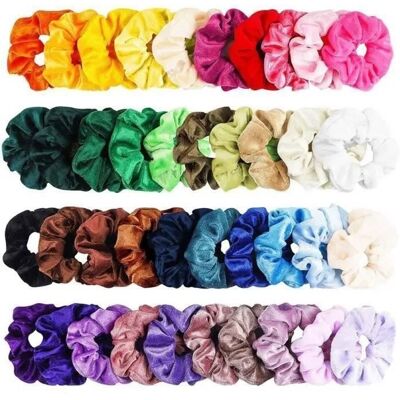 Cellfast 20 Pcs Cheveux Chouchous Velours Élastiques Bandes De Cheveux Cravates Cordes Scruns Scrun - Publicité Cellfast 20 Pcs Cheveux Chouchous Velours Élastiques Bandes De Cheveux Cravates Cordes Scruns Scrun - Publicité