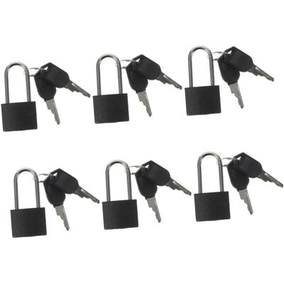 PUNNYB De 6 Mini Clés Pour Casiers À Bagages Et Boîtes À Bijoux - Publicité PUNNYB De 6 Mini Clés Pour Casiers À Bagages Et Boîtes À Bijoux - Publicité