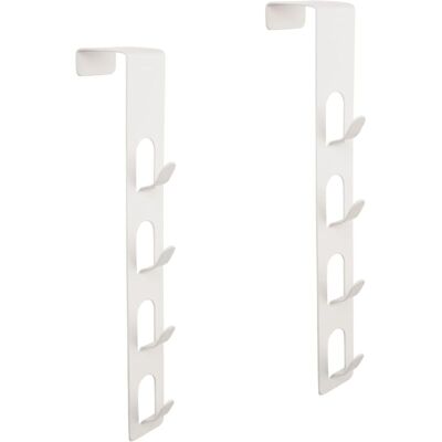 OEM Crochet Vertical - 4 Couches - Pour Sacs Écharpes Chapeaux Clés - Lot De 2 - Publicité OEM Crochet Vertical - 4 Couches - Pour Sacs Écharpes Chapeaux Clés - Lot De 2 - Publicité