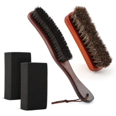 OEM Ensemble De Nettoyage Brosses Feutre Marron (4 Pièces, Éponge Incluse) - Outil Enlever Oiseaux Chapeaux Cowboy Fedora Bois Casquette Baseball - Publicité OEM Ensemble De Nettoyage Brosses Feutre Marron (4 Pièces, Éponge Incluse) - Outil Enlever Oiseaux Chapeaux Cowboy Fedora Bois Casquette Baseball - Publicité