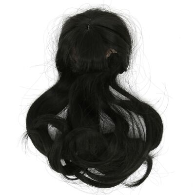 OEM Perruque De Poupée, Bouclée, Douce, Cheveux Synthétiques Résistants À La Chaleur, Noire - Publicité OEM Perruque De Poupée, Bouclée, Douce, Cheveux Synthétiques Résistants À La Chaleur, Noire - Publicité