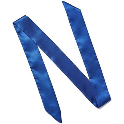 YUDO Ruban Fin Et Doux Pour La Tête, Foulard Long En Imitation Soie, Ruban Décoratif Pour Femme, Bandeau Pour Cheveux-blue - Publicité YUDO Ruban Fin Et Doux Pour La Tête, Foulard Long En Imitation Soie, Ruban Décoratif Pour Femme, Bandeau Pour Cheveux-blue - Publicité