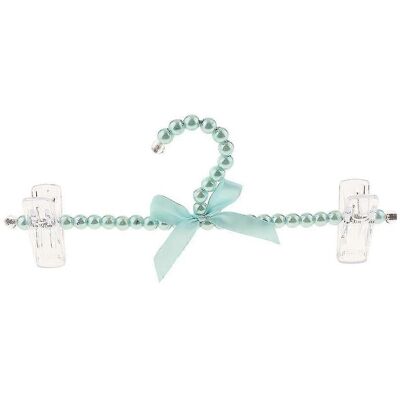 YUDO Cintre À Vêtements Princesse Avec Perles Et Nœud Papillon, Gris, Pour Filles Et Enfants-blue - Publicité YUDO Cintre À Vêtements Princesse Avec Perles Et Nœud Papillon, Gris, Pour Filles Et Enfants-blue - Publicité