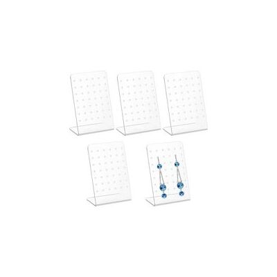 OEM 5 Pcs Presentoir Bijoux, Présentoir À Bijoux, Présentoirs À Boucles D'Oreilles En Acrylique 72 Trous En Forme De L, Support Porte Bijoux Femme, Rangement Support Porte Boucle D'Oreille(transpar - Publicité OEM 5 Pcs Presentoir Bijoux, Présentoir À Bijoux, Présentoirs À Boucles D'Oreilles En Acrylique 72 Trous En Forme De L, Support Porte Bijoux Femme, Rangement Support Porte Boucle D'Oreille(transpar - Publicité