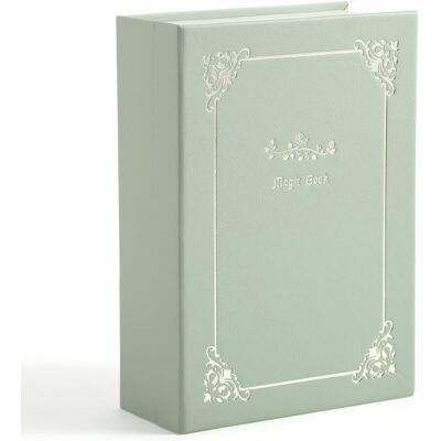 OEM Boîte De Rangement De Bijoux En Pu Vert, Boîte À Bijoux De Livre Magique, Adaptée Au Rangement De Boucles D'Oreilles, Bracelets, Colliers Et Bagues-crezuo - Publicité OEM Boîte De Rangement De Bijoux En Pu Vert, Boîte À Bijoux De Livre Magique, Adaptée Au Rangement De Boucles D'Oreilles, Bracelets, Colliers Et Bagues-crezuo - Publicité