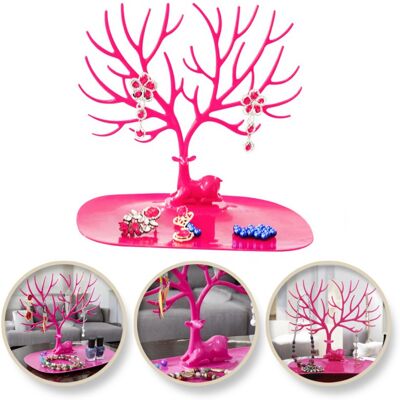 OEM Présentoir À Bijoux - Colliers, Bagues En Palissandre E31r - Publicité OEM Présentoir À Bijoux - Colliers, Bagues En Palissandre E31r - Publicité