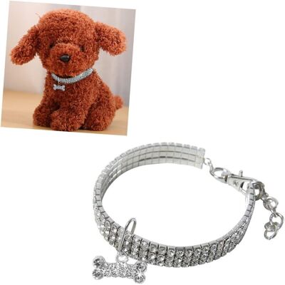 Generic Collier Pour Animaux De Compagnie En Cristal Blanc Avec Pendentif En Forme D'Os, Accessoire Pour Animaux De Compagnie, Objet Décoratif Élégant - Publicité Generic Collier Pour Animaux De Compagnie En Cristal Blanc Avec Pendentif En Forme D'Os, Accessoire Pour Animaux De Compagnie, Objet Décoratif Élégant - Publicité