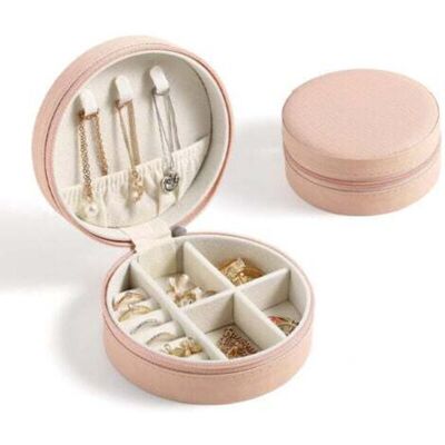 OEM Boîte De Présentation De Bijoux Portable Avec Fermeture Éclair Pour Bagues, Boucles D'Oreilles, Colliers Et Bracelets, 2 Pièces, Rose-dou - Publicité OEM Boîte De Présentation De Bijoux Portable Avec Fermeture Éclair Pour Bagues, Boucles D'Oreilles, Colliers Et Bracelets, 2 Pièces, Rose-dou - Publicité