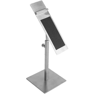 YUDO Présentoir À Sandales, Étagères, Rangement Stable Et Renforcé, Rehausseur Réglable, Présentoir À Talons Hauts Pour Comptoirs De Salons Et Boutiques-argent - Publicité YUDO Présentoir À Sandales, Étagères, Rangement Stable Et Renforcé, Rehausseur Réglable, Présentoir À Talons Hauts Pour Comptoirs De Salons Et Boutiques-argent - Publicité