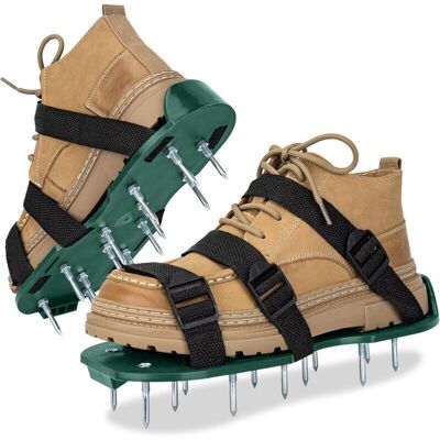 OEM Sandales Aérateur Pelouse - Scarificateur Manuel - Aérateurs De Gazon - Aerateur Gazon Chaussures Avec Pointes De 42mm - Chaussure D'Aérateur De Pelouse À Taille Réglable - Publicité OEM Sandales Aérateur Pelouse - Scarificateur Manuel - Aérateurs De Gazon - Aerateur Gazon Chaussures Avec Pointes De 42mm - Chaussure D'Aérateur De Pelouse À Taille Réglable - Publicité