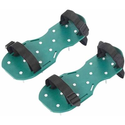 PROSHEVE Aérateur De Pelouse, Chaussures De Jardin Fermées, Chaussures Pour Aérateur De Pelouse, Aérateur De Pelouse Et Outil De Décompactage, Chaussures À Crampons Pour Jardin Ou Cour - Publicité PROSHEVE Aérateur De Pelouse, Chaussures De Jardin Fermées, Chaussures Pour Aérateur De Pelouse, Aérateur De Pelouse Et Outil De Décompactage, Chaussures À Crampons Pour Jardin Ou Cour - Publicité