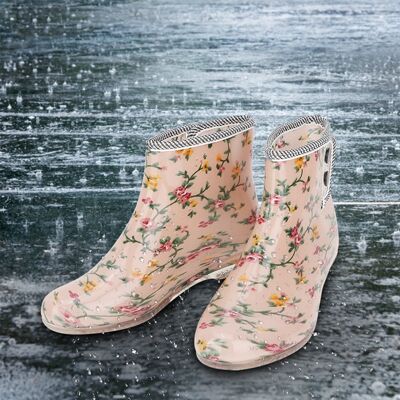 MCKENSA Bottes De Pluie Imperméables Et Antidérapantes Imprimées Pour Femmes, Chaussures De Jardin (37) - Publicité MCKENSA Bottes De Pluie Imperméables Et Antidérapantes Imprimées Pour Femmes, Chaussures De Jardin (37) - Publicité
