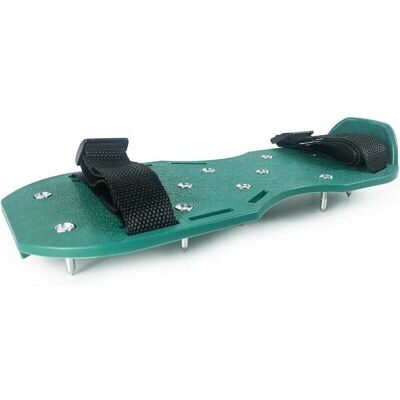 OEM 1 Paire Chaussures De Pelouse Aérateur Jardin Herbe Gazon Pointu Sandales À Pointes Sangle Entretien Outils De Jardin Vert - Publicité OEM 1 Paire Chaussures De Pelouse Aérateur Jardin Herbe Gazon Pointu Sandales À Pointes Sangle Entretien Outils De Jardin Vert - Publicité