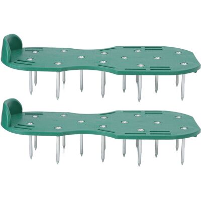 MCKENSA Chaussures À Pointes Pour Gazon, À Sangles À Boucle Triangulaire, Pour Aérateurs Et Scarificateurs De Jardin. Publicité MCKENSA Chaussures À Pointes Pour Gazon, À Sangles À Boucle Triangulaire, Pour Aérateurs Et Scarificateurs De Jardin. Publicité