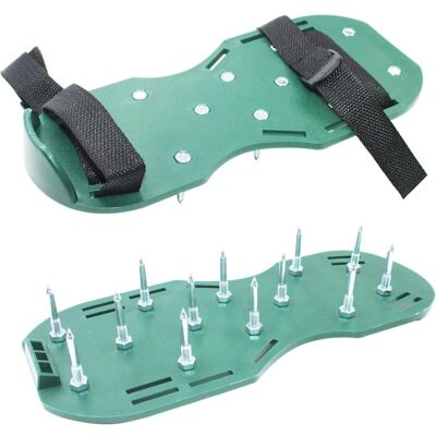 Melissa Houhence – Sandales Aérateur De Pelouse 42mm – 26 Clous En Acier Inoxydable – Amélioration De La Qualité Du Sol – Chaussure Ajustable Pour Aération - Publicité Melissa Houhence – Sandales Aérateur De Pelouse 42mm – 26 Clous En Acier Inoxydable – Amélioration De La Qualité Du Sol – Chaussure Ajustable Pour Aération - Publicité