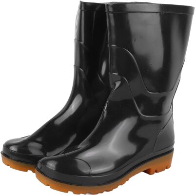 MCKENSA Bottes De Pluie Taille 41, Imperméables, Mi-mollet, Antidérapantes, Chaudes Et Confortables, Pour Homme, Idéales Pour Le Jardinage Et Le Lavage De Voiture. Publicité MCKENSA Bottes De Pluie Taille 41, Imperméables, Mi-mollet, Antidérapantes, Chaudes Et Confortables, Pour Homme, Idéales Pour Le Jardinage Et Le Lavage De Voiture. Publicité