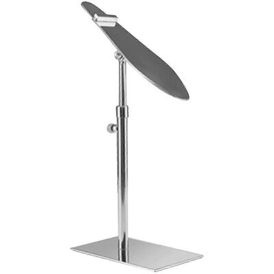 YUDO Présentoir À Chaussures Et Sandales Réglable En Hauteur, Surface Polie, Support Surélevé Pour Chaussures En Cuir, Idéal Pour Un Comptoir De Magasin.-round Pipe Sliver - Publicité YUDO Présentoir À Chaussures Et Sandales Réglable En Hauteur, Surface Polie, Support Surélevé Pour Chaussures En Cuir, Idéal Pour Un Comptoir De Magasin.-round Pipe Sliver - Publicité