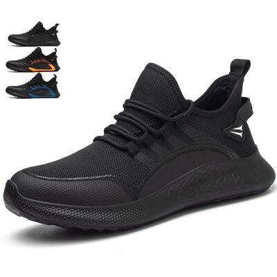 OEM Chaussures De Sécurité Pour Hommes Et Femmes, Antichocs, Antiperforation, Respirantes Et Légères, Chaussures De Travail À Embout En Acier Taille 45 Couleur Orange - Publicité OEM Chaussures De Sécurité Pour Hommes Et Femmes, Antichocs, Antiperforation, Respirantes Et Légères, Chaussures De Travail À Embout En Acier Taille 45 Couleur Orange - Publicité