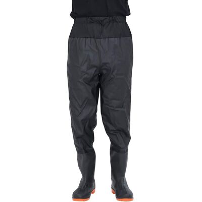 DESIGN IN Cuissardes Avec Bottes Noir Taille 43 - Publicité DESIGN IN Cuissardes Avec Bottes Noir Taille 43 - Publicité