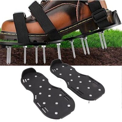 YOTOWN Chaussures Aérateur Pelouse Réglables – Sangle Améliorée – Aérateurs Manuels – Compatibles Toutes Chaussures - Publicité YOTOWN Chaussures Aérateur Pelouse Réglables – Sangle Améliorée – Aérateurs Manuels – Compatibles Toutes Chaussures - Publicité