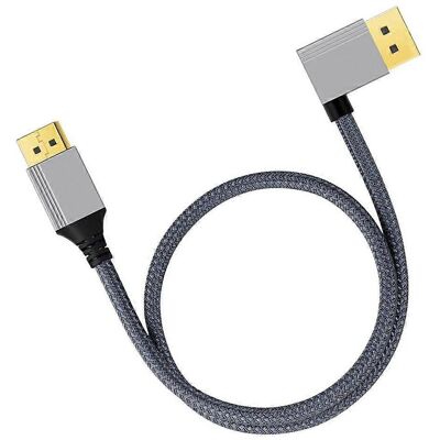 FLAMMKRAFT Câble Dp1.2 4k 60 Hz, Câble Vidéo Dp1.2 144 Hz Uhd, Cordon Displayport - Publicité FLAMMKRAFT Câble Dp1.2 4k 60 Hz, Câble Vidéo Dp1.2 144 Hz Uhd, Cordon Displayport - Publicité