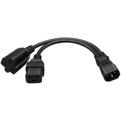 FLAMMKRAFT Câble D'Alimentation Iec320-c14 Vers Iec320 C19+5-20r, Connecteurs Mâle-femelle, Cordon - Publicité FLAMMKRAFT Câble D'Alimentation Iec320-c14 Vers Iec320 C19+5-20r, Connecteurs Mâle-femelle, Cordon - Publicité