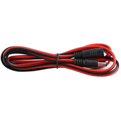 FLAMMKRAFT Câble D'Alimentation 150 Cm Dc5521 Mâle Vers Femelle, Rallonge Électrique Pour Adaptateur Secteur, Cordon D'Extension Pour Appareils 12v/24v, Connecteur Cylindrique 5.5x2.1mm. Publicité FLAMMKRAFT Câble D'Alimentation 150 Cm Dc5521 Mâle Vers Femelle, Rallonge Électrique Pour Adaptateur Secteur, Cordon D'Extension Pour Appareils 12v/24v, Connecteur Cylindrique 5.5x2.1mm. Publicité