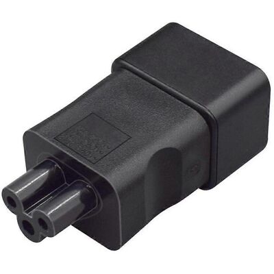 FLAMMKRAFT Convertisseur De Prise Secteur Iec320 C20 Vers C5, Adaptateur Mâle-femelle 3 Broches 16 A Jd65 - Publicité FLAMMKRAFT Convertisseur De Prise Secteur Iec320 C20 Vers C5, Adaptateur Mâle-femelle 3 Broches 16 A Jd65 - Publicité