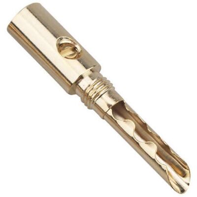 FLAMMKRAFT Connecteurs De Câble D'Enceinte Plaqués Or 5 Mm Pour Installation Électrique (fiches Bananes) Hifi Diy - Publicité FLAMMKRAFT Connecteurs De Câble D'Enceinte Plaqués Or 5 Mm Pour Installation Électrique (fiches Bananes) Hifi Diy - Publicité