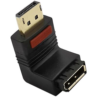 FLAMMKRAFT Adaptateur D'Extension Mâle Vers Femelle Displayport Dp 60 Hz Avec Verrouillage 1 Pièce - À Plier Vers Le Haut - Publicité FLAMMKRAFT Adaptateur D'Extension Mâle Vers Femelle Displayport Dp 60 Hz Avec Verrouillage 1 Pièce - À Plier Vers Le Haut - Publicité