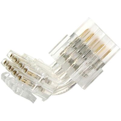 FLAMMKRAFT Adaptateur Secteur Femelle-mâle Pour Alimentation Pc De Bureau - 8 Broches - Publicité FLAMMKRAFT Adaptateur Secteur Femelle-mâle Pour Alimentation Pc De Bureau - 8 Broches - Publicité