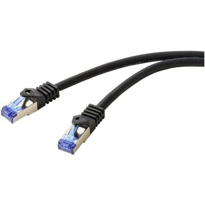 OEM Câble Réseau Rj45 Cat 6a S/ftp 0,5 M Noir Sans Halogène – 1 Pièce – C634822 - Publicité OEM Câble Réseau Rj45 Cat 6a S/ftp 0,5 M Noir Sans Halogène – 1 Pièce – C634822 - Publicité
