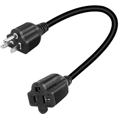 FLAMMKRAFT Câble D'Extension D'Alimentation Nema 5-20p Mâle Vers 5-20r Femelle Pour Les Voyages Internationaux - Publicité FLAMMKRAFT Câble D'Extension D'Alimentation Nema 5-20p Mâle Vers 5-20r Femelle Pour Les Voyages Internationaux - Publicité