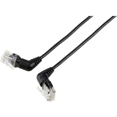 OEM Câble Réseau Rj45 Cat6 U/utp 0,5 M Noir Avec Connecteurs Pivotants 360° Et Sortie Coudée – Rf-6071540 V234473 - Publicité OEM Câble Réseau Rj45 Cat6 U/utp 0,5 M Noir Avec Connecteurs Pivotants 360° Et Sortie Coudée – Rf-6071540 V234473 - Publicité