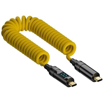 FLAMMKRAFT Câble De Charge Usb-c De 1,8 M Avec Affichage Numérique Pour Appareils Vidéo 8k - Publicité FLAMMKRAFT Câble De Charge Usb-c De 1,8 M Avec Affichage Numérique Pour Appareils Vidéo 8k - Publicité