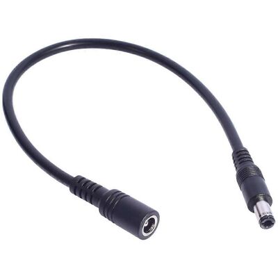 FLAMMKRAFT Câble D'Alimentation D'Extension Dc6,3 X 3,0 Mm Mâle Vers Femelle Pour Ordinateur Portable - Publicité FLAMMKRAFT Câble D'Alimentation D'Extension Dc6,3 X 3,0 Mm Mâle Vers Femelle Pour Ordinateur Portable - Publicité