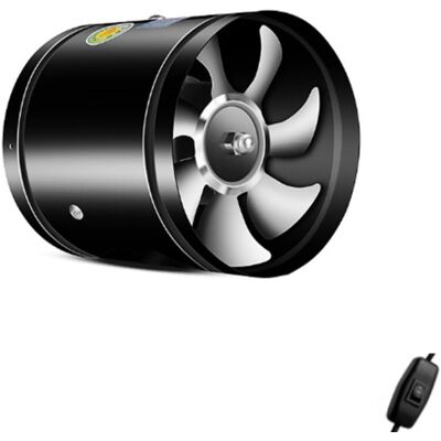 OEM 40w Ventilateur Tubulaire Axial Ø 150 Mm, Ventilateur D'Échappement, Pour Salle De Bain, Toilettes, Cuisine, Serre, Tente, Garage (150 Mm, Noir) - Publicité OEM 40w Ventilateur Tubulaire Axial Ø 150 Mm, Ventilateur D'Échappement, Pour Salle De Bain, Toilettes, Cuisine, Serre, Tente, Garage (150 Mm, Noir) - Publicité